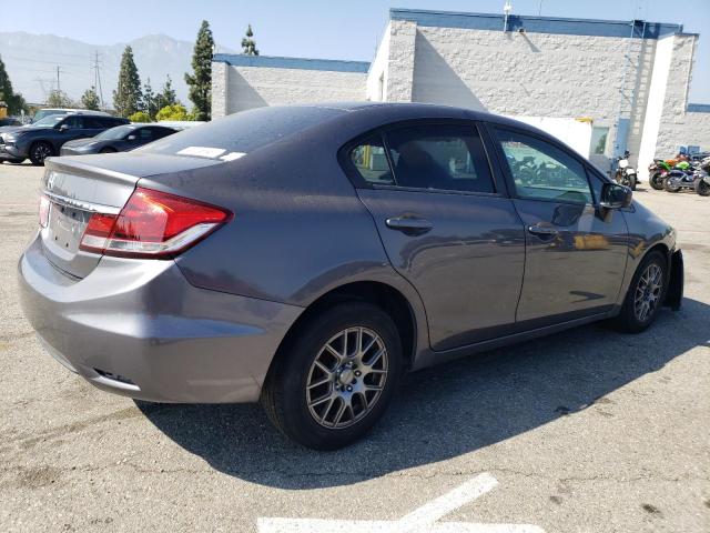 19XFB2F57EE210371 - 2014 HONDA CIVIC LX GRAY photo 3