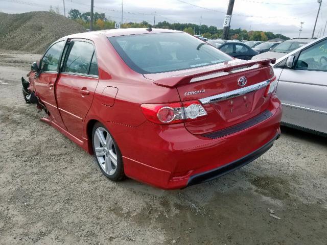 2T1BU4EE9DC021353 - 2013 TOYOTA COROLLA BASE  照片 3