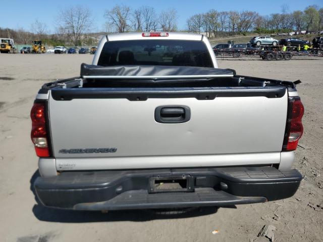 2GCEK13T961181155 - 2006 CHEVROLET SILVERADO K1500 SILVER photo 6