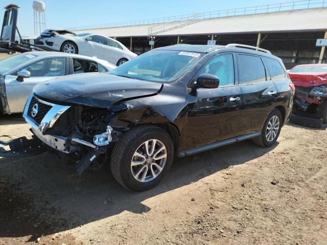 5N1AR2MN5GC660972 - 2016 NISSAN PATHFINDER S BLACK photo 1