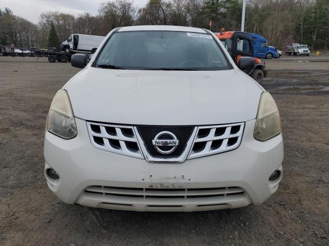 JN8AS5MV5CW413829 - 2012 NISSAN ROGUE S WHITE photo 5