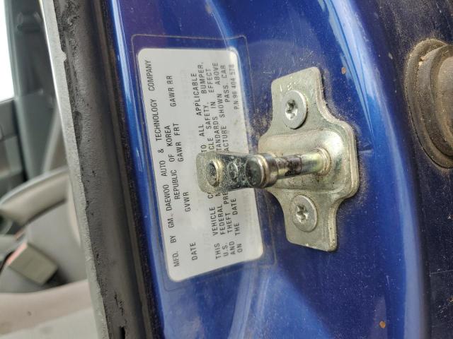 KL5JD56Z38K733547 - 2008 SUZUKI FORENZA BASE BLUE photo 12