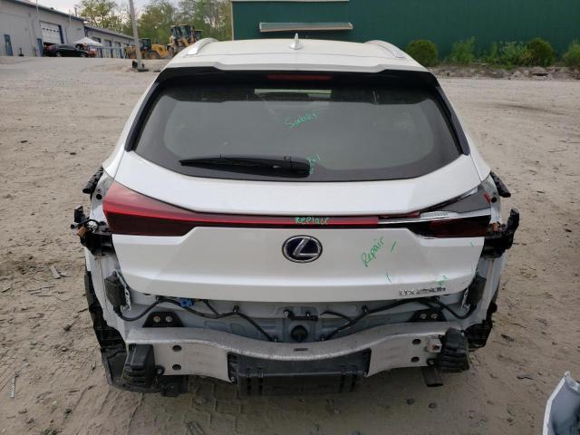 JTHP9JBH8L2034806 - 2020 LEXUS UX 250H WHITE photo 6