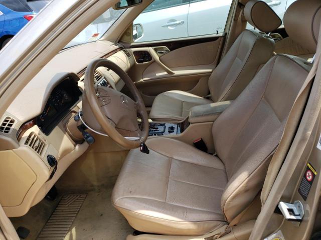 WDBJF82J5YX036386 - 2000 MERCEDES-BENZ E 320 4MATIC GOLD photo 7