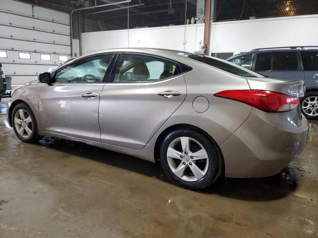 5NPDH4AE4DH392002 - 2013 HYUNDAI ELANTRA GLS GRAY photo 2