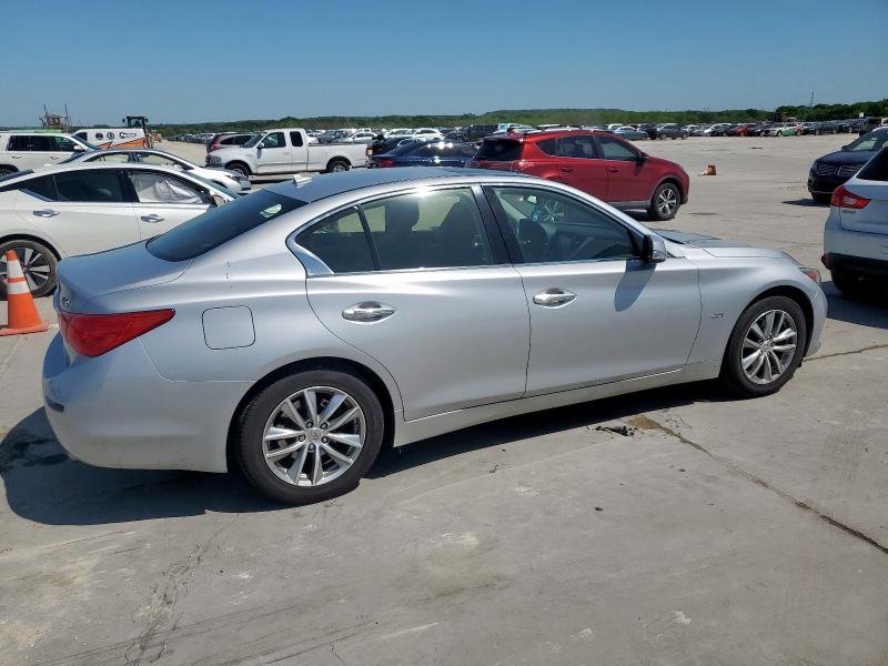 JN1CV7AR2HM681242 - 2017 INFINITI Q50 BASE SILVER photo 3