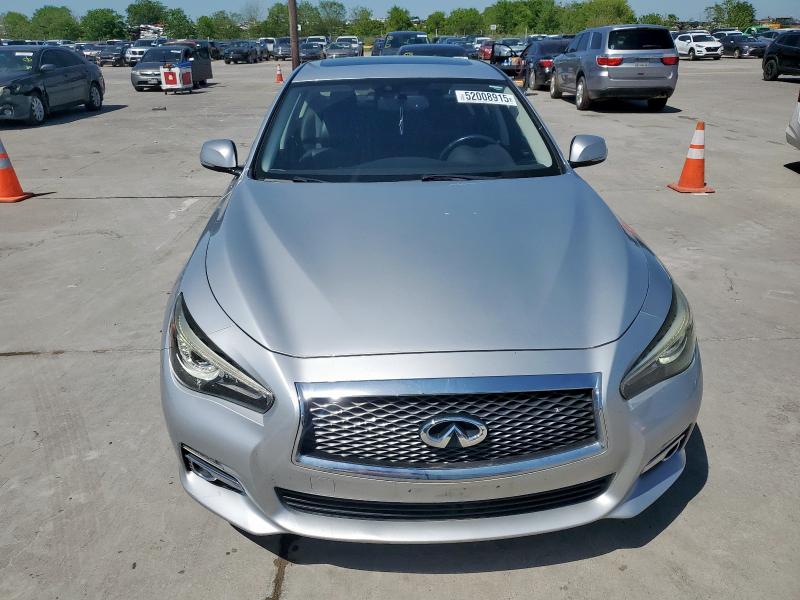 JN1CV7AR2HM681242 - 2017 INFINITI Q50 BASE SILVER photo 5