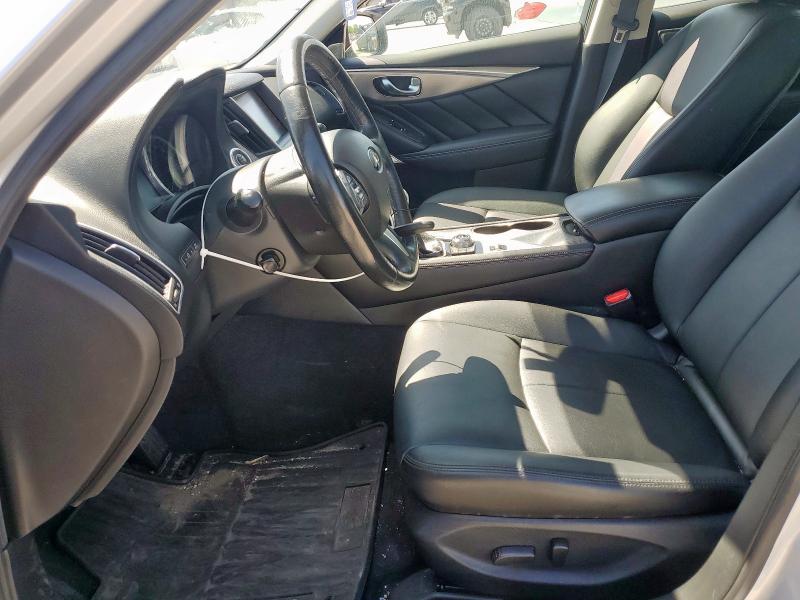 JN1CV7AR2HM681242 - 2017 INFINITI Q50 BASE SILVER photo 7