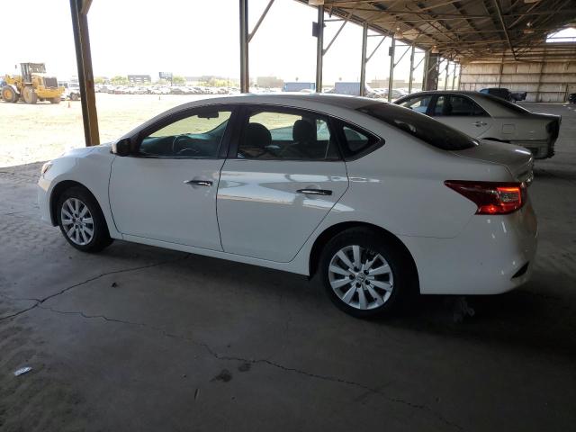 3N1AB7AP5GY246936 - 2016 NISSAN SENTRA S WHITE photo 2