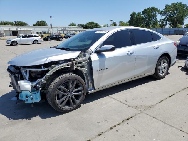 1G1ZD5ST9NF174792 - 2022 CHEVROLET MALIBU LT SILVER photo 1