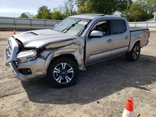 3TMCZ5ANXGM004171 - 2016 TOYOTA TACOMA DOUBLE CAB SILVER photo 1