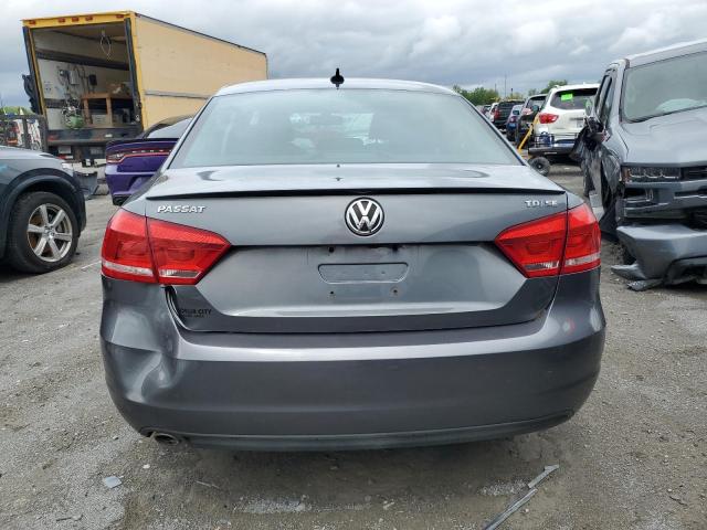 1VWBN7A38EC083188 - 2014 VOLKSWAGEN PASSAT SE GRAY photo 6