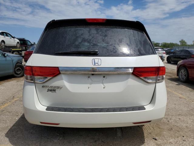 5FNRL5H62GB052469 - 2016 HONDA ODYSSEY EXL WHITE photo 6