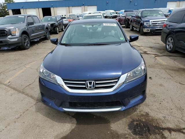 1HGCR2F30FA112169 - 2015 HONDA ACCORD LX BLUE photo 5