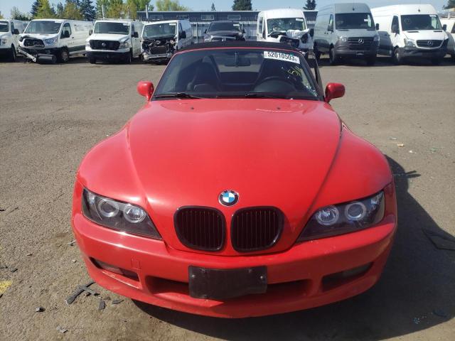 4USCH7324WLE05942 - 1998 BMW Z3 1.9 RED photo 5