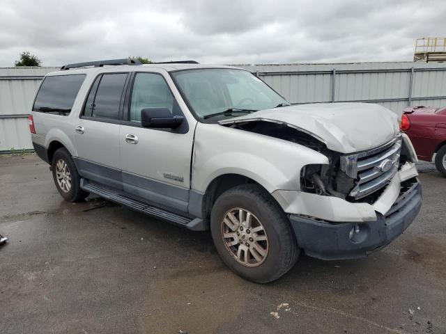 1FMFK15587LA14442 - 2007 FORD EXPEDITION EL XLT SILVER photo 4