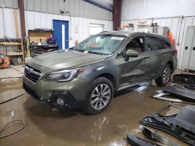 4S4BSATC0K3280627 - 2019 SUBARU OUTBACK TOURING GREEN photo 1