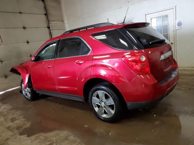 2GNALDEK7D6179607 - 2013 CHEVROLET EQUINOX LT RED photo 2