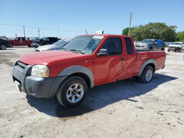 1N6DD26SX2C328843 - 2002 NISSAN FRONTIER KING CAB XE RED photo 1
