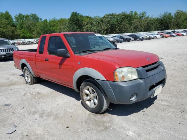 1N6DD26SX2C328843 - 2002 NISSAN FRONTIER KING CAB XE RED photo 4