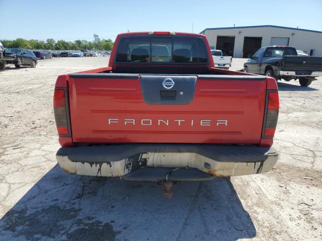 1N6DD26SX2C328843 - 2002 NISSAN FRONTIER KING CAB XE RED photo 6