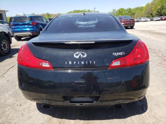 JNKCV64E28M100787 - 2008 INFINITI G37 BASE BLACK photo 6