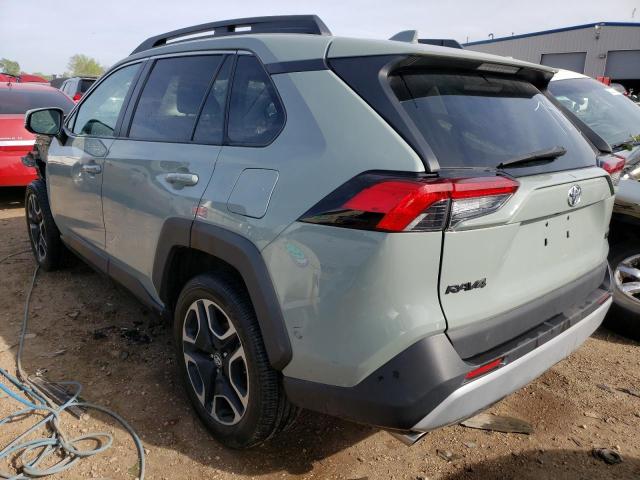 2T3J1RFV7KW031415 - 2019 TOYOTA RAV4 ADVENTURE GRAY photo 2