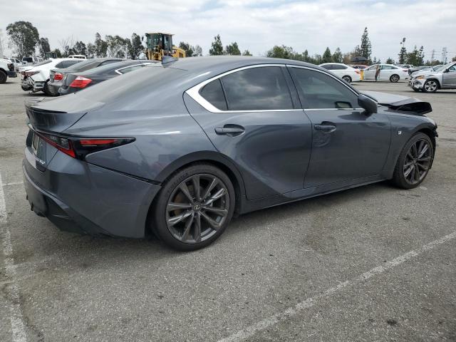 JTHGZ1B29N5049957 - 2022 LEXUS IS 350 F-SPORT GRAY photo 3