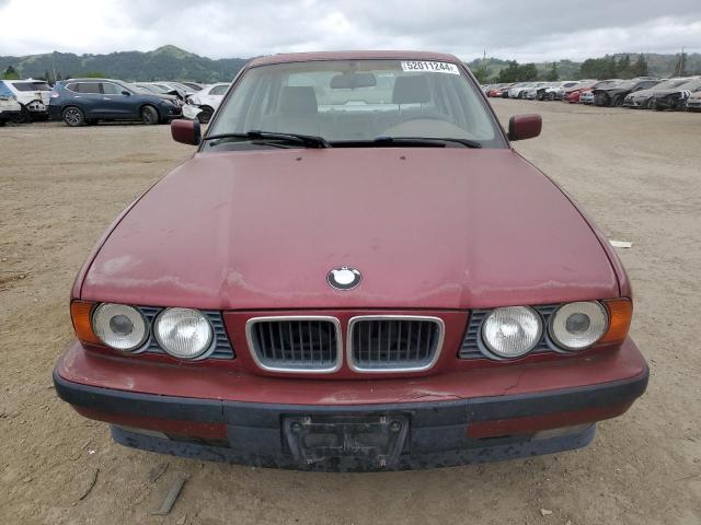 WBAHE1326RGE54460 - 1994 BMW 530 I BURGUNDY photo 5