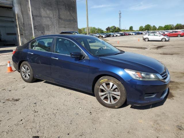 1HGCR2F32FA218218 - 2015 HONDA ACCORD LX BLUE photo 4