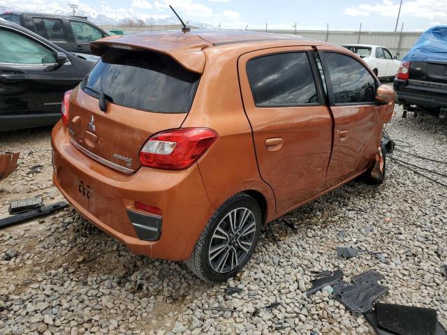 ML32A5HJ0HH012889 - 2017 MITSUBISHI MIRAGE GT ORANGE photo 3