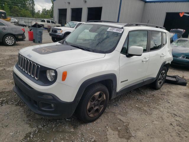 ZACCJABH2FPC16034 - 2015 JEEP RENEGADE LATITUDE WHITE photo 1