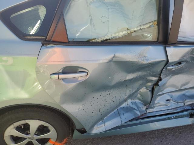 JTDKN3DUXE1824968 - 2014 TOYOTA PRIUS Dəniz mavisi foto 10