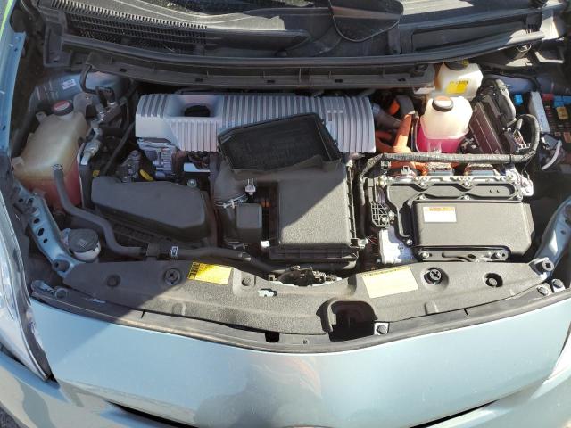 JTDKN3DUXE1824968 - 2014 TOYOTA PRIUS Dəniz mavisi foto 11