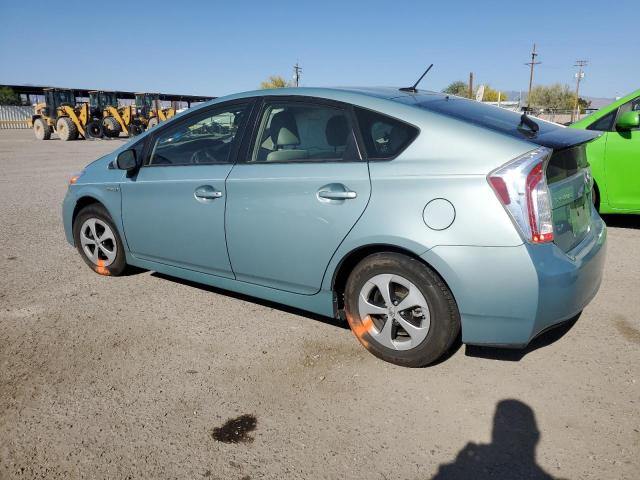 JTDKN3DUXE1824968 - 2014 TOYOTA PRIUS Dəniz mavisi foto 2