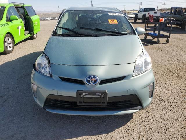 JTDKN3DUXE1824968 - 2014 TOYOTA PRIUS Dəniz mavisi foto 5