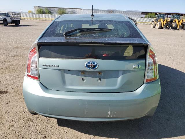 JTDKN3DUXE1824968 - 2014 TOYOTA PRIUS Dəniz mavisi foto 6
