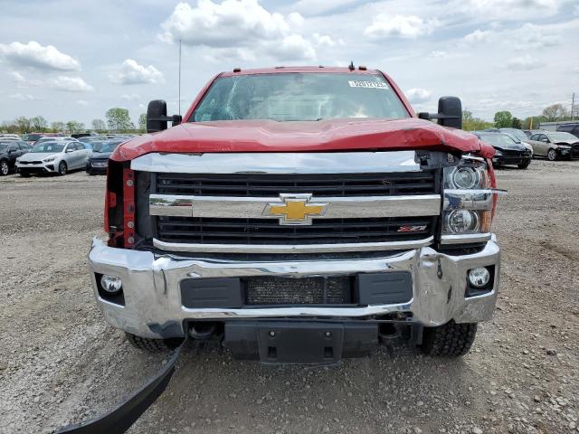 1GC4K0E80FF101670 - 2015 CHEVROLET SILVERADO K3500 LTZ RED photo 5