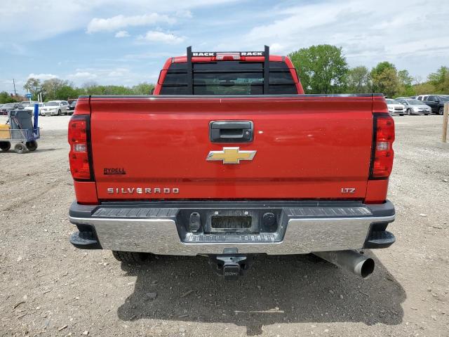 1GC4K0E80FF101670 - 2015 CHEVROLET SILVERADO K3500 LTZ RED photo 6