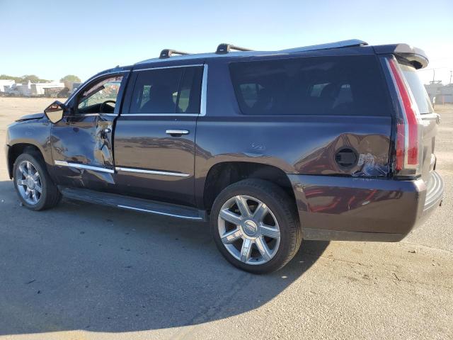 1GYS4HKJ7GR346533 - 2016 CADILLAC ESCALADE ESV LUXURY BROWN photo 2