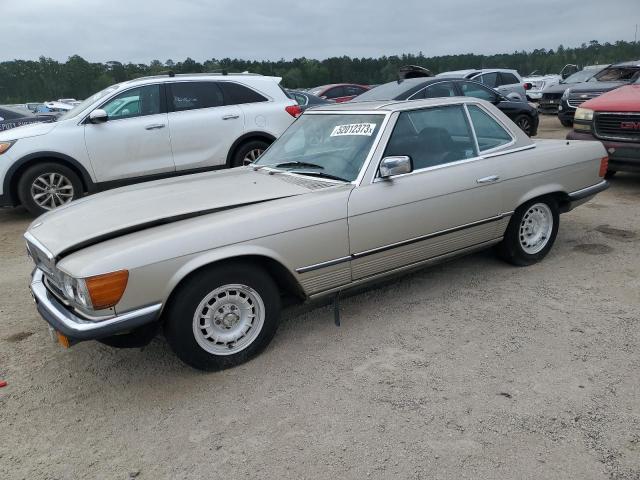 WDB1070421A022460 - 1985 MERCEDES-BENZ SL CONVERT SILVER photo 1