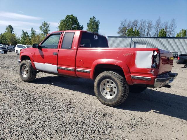 1GTGK29R5WE554345 - 1998 GMC SIERRA K2500 RED photo 2