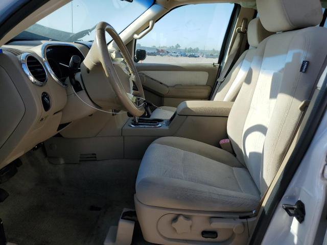1FMEU63E08UA50174 - 2008 FORD EXPLORER XLT Weiß Foto 7