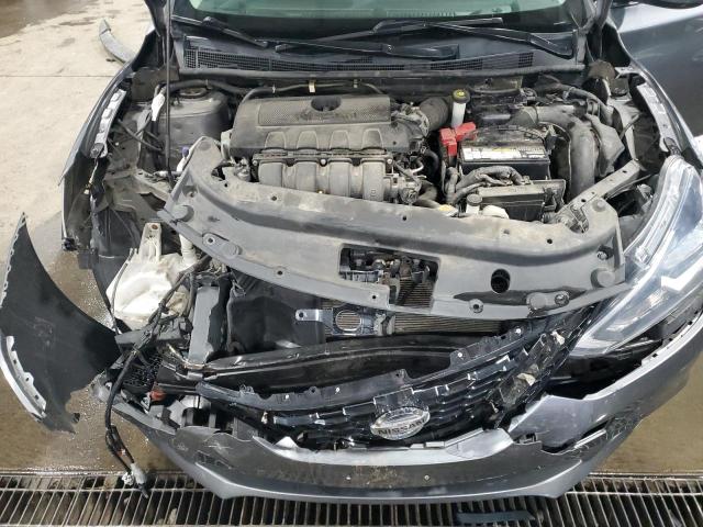 3N1AB7AP7HY369204 - 2017 NISSAN SENTRA S GRAY photo 11