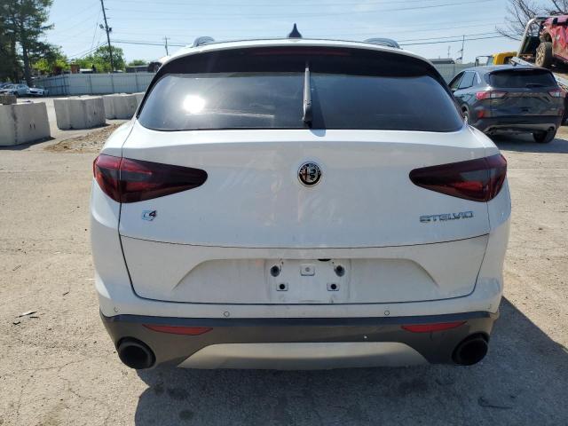 ZASPAKBN9N7D46635 - 2022 ALFA ROMEO STELVIO TI WHITE photo 6
