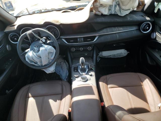 ZASPAKBN9N7D46635 - 2022 ALFA ROMEO STELVIO TI WHITE photo 8