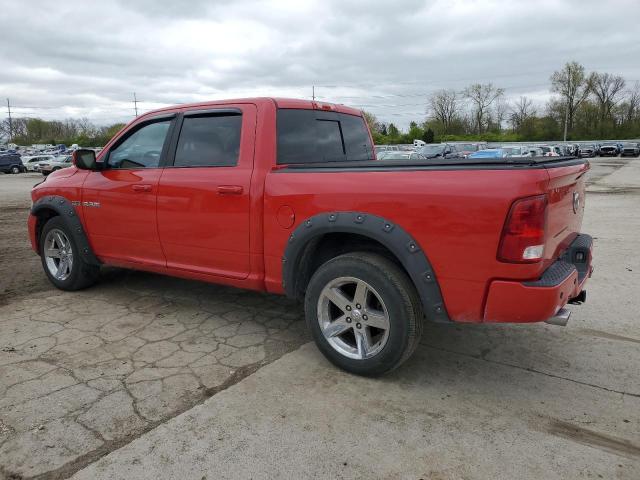 1D7RV1CT5AS191074 - 2010 DODGE RAM 1500 RED photo 2