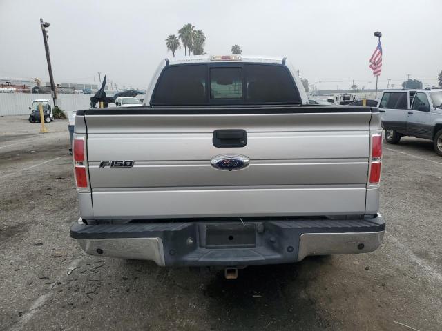 1FTFW1CV5AFB37598 - 2010 FORD F150 SUPERCREW SILVER photo 6