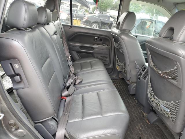 5FNYF28747B026854 - 2007 HONDA PILOT EXL GRAY photo 10