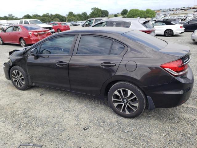 19XFB2F85DE032128 - 2013 HONDA CIVIC EX GRAY photo 2